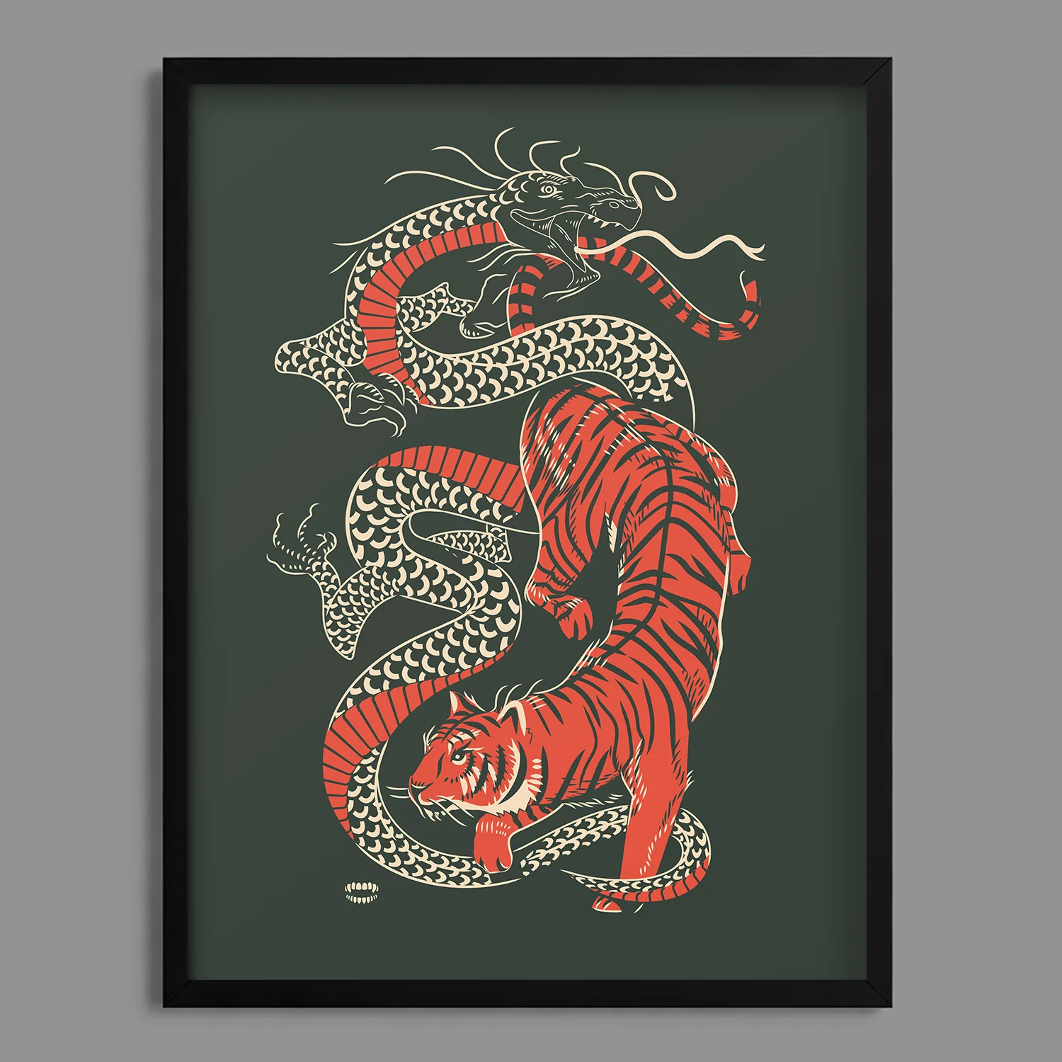 Dragon Tiger Print - Image 4